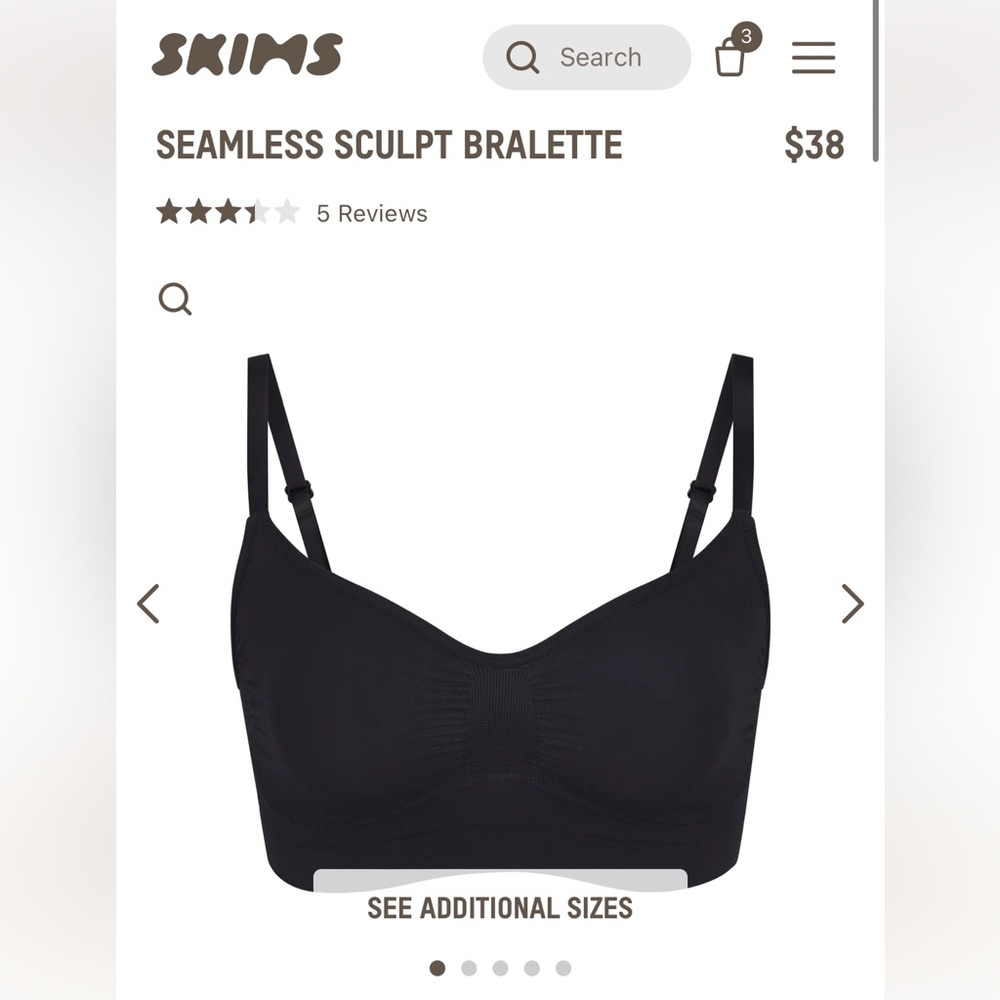 SKIMS Sculpting Bralette